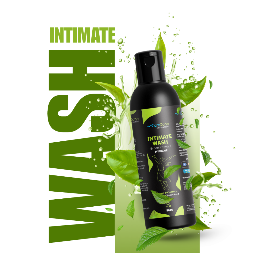 Intimate Wash for Women – pH Balanced Feminine Hygiene Wash | Prevents Odor, Dryness & Irritation | Gentle Daily Intimate Care